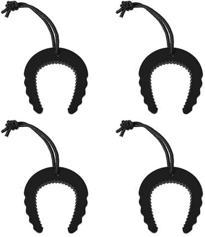 ZAYIUKI Lot de 4 clips de porte anti-pincement - Protecteurs de porte - Alarme d'urgence