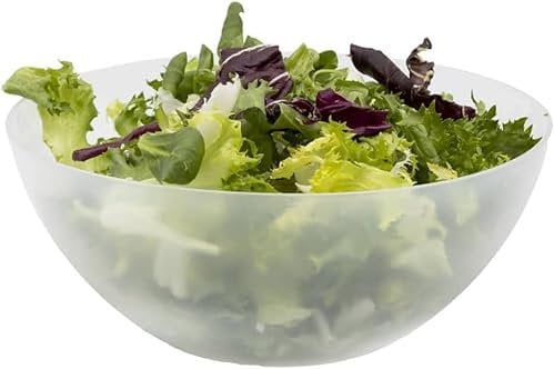 CABLEPELADO Bol para Ensaladas de 3 Litros, Resistente a Impactos, Ideal para Mezclar, Almacenar o Servir Alimentos, Apto para Uso Diario y Fácil de Limpiar