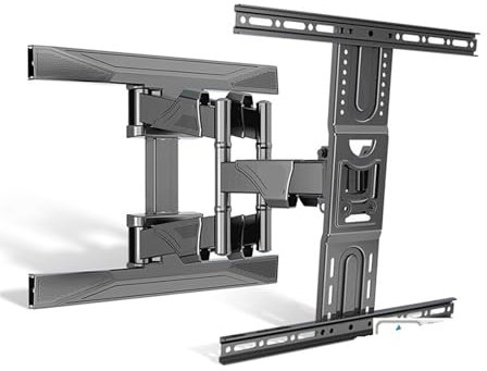 BSAXITHZB P6 TV-Rack, wandmontierte Teleskop-Drehhalterung, wandmontiert, 45–75 Zoll