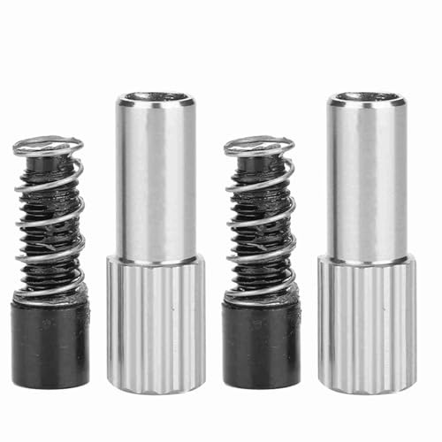 1paire tendeurs de câble, 1,4in longueur connecteur câble frein vélo régulateur ligne boîtier réglage capuchon changement vitesse 4mm diamètre extérieur frein 5mm (Tu colore)