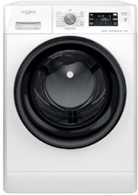 Whirlpool Waschmaschine, Frontlader, freie Installation, FFB9489BVSPT, 9 kg, 1400 U/min, Klasse A, Weiß