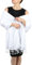York Shawls Damen Mel Pashmina-Schal, weiß, 80in x 27in (2er Pack)