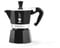Bialetti - Moka Color: Ikonische Espressomaschine für die Herdplatte, macht echten Italienischen Kaffee, Moka-Kanne 6 Tassen (270 ml), Aluminium, Schwarz