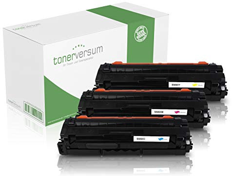 3 Toner kompatibel mit Samsung CLT-506L Cyan Magenta Gelb für CLP-680 CLP-680nd CLX-6260fr Multipack