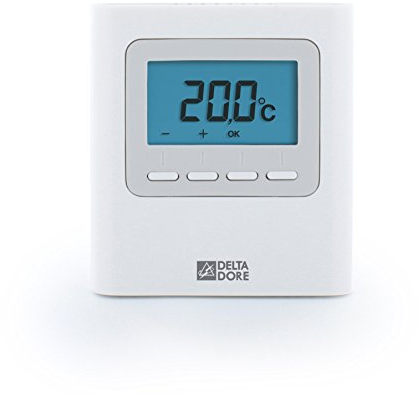 Termostato de ambiente radiopara sistema Delta 8000 dore Delta Dore 8000 TA RF 6053050