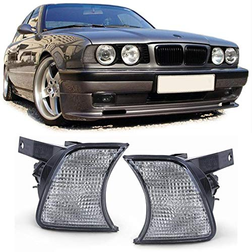 Blinker Schwarz Smoke Paar Links Rechts passend für BMW 5er E34 87-97