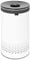 Brabantia - Laundry Bin - Handsfree Plastic Lid - Portable Laundry Bag Inside - Quick-drop Opening - Basket with Ventilation Holes - Non-Scratching Bottom - Corrosion Resistant - White - 60L
