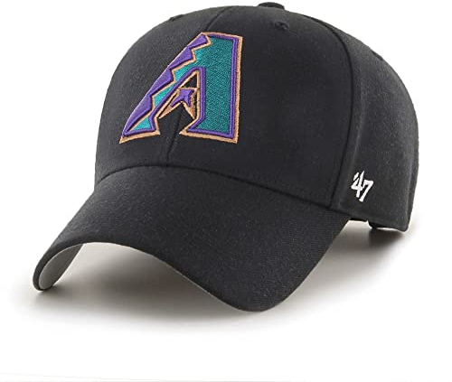 '47 Arizona Diamondbacks Black MLB Cooperstown Most Value P. Cap One-Size