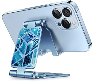 i-Blason Handy Ständer Verstellbarer Handyhalter Halter Telefon Ständer Multi Angle Handyhalterung für iPhone, Samsung, Huawei (Ocean)
