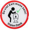 BIKE-label 3D Toiletten Klo WC Aufkleber Toilettenschild So viel Zeit muss Sein 70 x 70 mm 900047-VA
