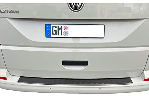 Ladekantenschutz | Edelstahl | Schwarz | zu verwenden mit VW T6 T6.1 Multivan, Caravelle