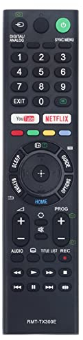 RMT-TX300E Replacement Remote Control Fit for Sony TV KD-65XG7077 KD-65XG7073 KD-65XG7005 KD-65XG7004 KD-65XG7003 KD-65XG7002 KD-55XG7096 KD-55XG7093 KD-55XG7077 KD-55XG7073