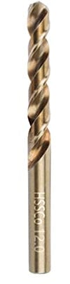 Gunpla Juego de brocas de cobalto de 12 mm, M35 HSS métrico de vástago recto para acero inoxidable endurecido, metal, aluminio, azulejos, madera, plástico y hierro fundido