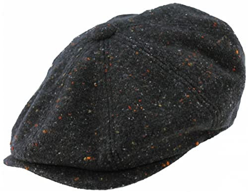 Hawkins Peaky Flecked Bakerboy Cap, navy, 59 EU