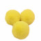 10 STK 8cm Pompons Kunstfell Kaninchenfell Fellbommel,Kunstpelz Pom Pom Ball Plüschbälle Bommeln für DIY Handwerk Mützen Anhänger Dekoration Damen Mädchen Taschenanhänger Schlüsselanhänger,Gelb