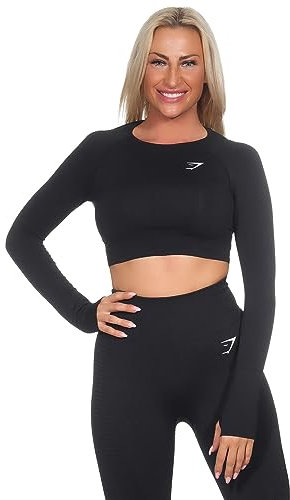 Gymshark Vital Seamless 2.0 Longsleeve Crop Shirt Women - XS