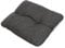 Beautissu Outdoor Loungekissen 70x40cm – Bequemes Rückenkissen 12cm dick Polster Sitzauflage Schmutz- & Wasserabweisend Gartenkissen Gartenmöbel Rattan Lounge Auflage Anthrazit – BeauFlair