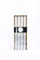 Stabkerze Weiß Silber Verlauf Kerze 4er Set Weihnachten Deko Geschenk Raumdekoration Weihnachtsbeleuchtung Weihnachtsdekoration 42h Brenndauer x-mas