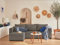 Topaze - 4-sitzer ecksofa beidseitig montierbar - schlaffunktion und Bettkasten - Cord Grau