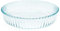 ropto Tiefe Kuchenform aus Glas zum Backen, 25,4 cm große Glas-Backform, klare Ofen-Backform (tiefe Kuchenform)