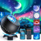 Proiettore Aurora Boreale Soffitto, Bluetooth&15 Musica Lampada Proiettore Bambini,15 Colori Lampada Aurora Boreale con Timer&Telecomando Proiettore Stelle Soffitto Adulti Natale Luminosità Regolabili