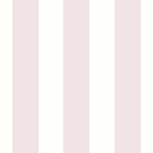 Classic Striped Pink Wallpaper - Modern Contemporary Stylish Glamorous - Girls Bedroom Feature Wall