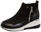 Generico Stivali Cowboy Donna Scarponcini Trekking Donna Hiking Boot Warm Shoes Outdoor Ski Boots Thickening Stivali di Gomma Donna Impermeabile Gomma (Black, 36)