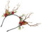 Ipetboom Geweih Stirnband Rentier Kopfbedeckung Cosplay Kopfschmuck Weihnachts Haaraccessoires Trendige Kopfbedeckung party kopfschmuck Haarband Haarreifen Damen Urlaub Halloween Kunststoff