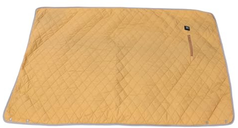 CHEOTIME Couverture de Chauffage USB, Coussin de Chauffage 5V Tamp de Chauffage Portable Lavable Doux et Chaud adapté aux Bureaux dortoirs Voitures à la Maison et Voyage (Bronzage léger)