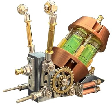 3D Metall Puzzle Erwachsene, Steampunk Mechanisch Schnecke 3D Puzzle Metall Modellbausatz Tier, 89PCS Spitzzange DIY Montage Schnecke Modell Kit Desktop Ornament Geschenk -KIT