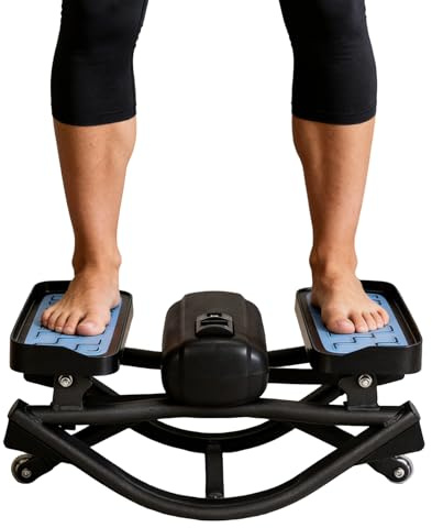 Fitnessgerät mit seitlichen Schritten – Wipptrainer, Muskeltoning-Ausrüstung für Beine, Gesäß, platzsparende Übungseinheit für Innenräume | Oder