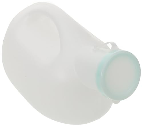 Artibetter Urinoir Portable Grosse en Blanc Plastique 2000ml Hommes aux Adapté Capacité Pratique et Maison Camping Patients Alités