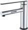 GRIFEMA G11002B Grifo Lavabo led, Cromo/Negro, 3/8 de pulgada