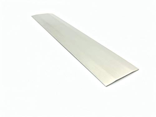 ProDiva TRANSITUS - Edelstahl V4A Premium Qualität - Übergangsprofil, Fliesenprofil (Gebürstet, 40 mm) - Länge 2,50 m