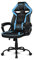 Drift Gaming DR50 - Silla Gaming Profesional, Polipiel, reposabrazos Acolchados, pistón Clase 4, Asiento basculante, Altura Regulable, cojín Lumbar, Color Negro/Azul