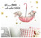 Little Deco Wandtattoo Kinderzimmer Mädchen Spruch Bis zum Mond Hasen im Regenschirm Wandaufkleber Kinderbilder Deko Wandsticker Babyzimmer Aufkleber Baby DL213-01