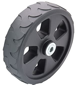 SECURA Vorderrad Reifen Rad Ø180mm kompatibel mit AL-KO 450 P Blackline Rasenmäher