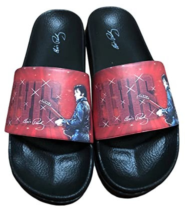 Sandalen, Elvis '68 - Mid-South Produkte, Rot/Ausflug, einfarbig (Getaway Solids), X-Large-XX-Large Women/X-Large-XX-Large Men