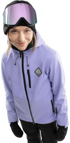 SIROKO - Softshell Skijacke für Damen W2-W Makalu - M - Lavendel