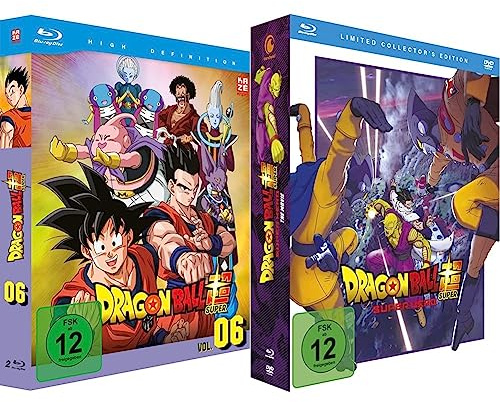 Dragonball Super - TV-Serie - Vol. 6 - [Blu-ray] & Dragon Ball Super: Super Hero - The Movie - [Blu-ray & DVD] Collector's Edition