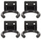 KTV-Mikrofonaufhänger Mikrofonhalter: Mikrofon-Wandhalterung Clip-Haken Mikrofon-Wandhalter Mit Befestigungsschrauben Für Ktv Zuhause Büro 4 Stück Mikrofonhalter Für Zu Hause