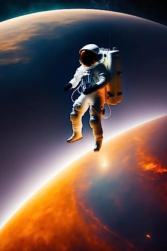 SYlale Wandkunst Bilder Poster Wandkunst Astronaut auf Merkur für Wanddekoration 60x90cm