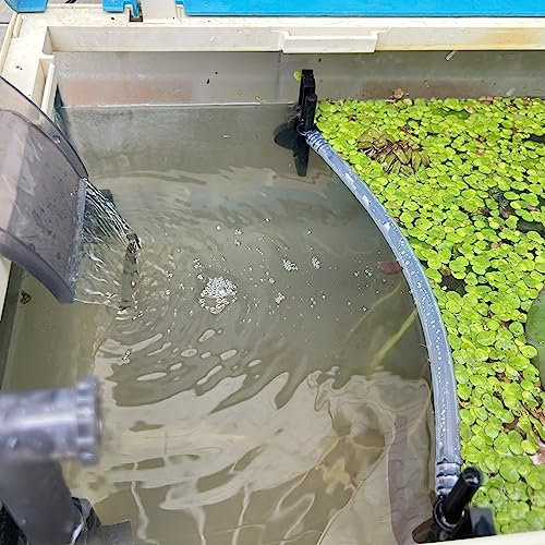 HOZOE Floating Plant Fence for Aquarium, Separates Plants, Automatically Adjusts Height with Water Level, Suitable for Most Aquariums. (1 PCS)