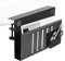 Domigard Desk Side Storage Organizer, Clamp-on Desk Shelf Storage, No Drill Under Desk Laptop Holder, Desk Laptop Holder Clamp on Side with Magnetic Pen Holder(Black-Single Layer)