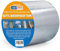 ADHES Butylband Dichtungsbänder, 10cm x 5m, 47 mil Dick Silber Aluminiumfolie Tape Wasserdichtes Klebeband für Teichbau, Bauwerke, Fassaden, Dach, Wohnwagen, Fenster, Container, Flachdach