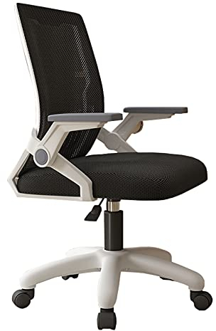 Drehstuhl, Bürostuhl, Computer-Schreibtischstuhl, höhenverstellbar, für Damen und Erwachsene, mit Verstellbarer Armlehne, Dicker, bequemer Computer