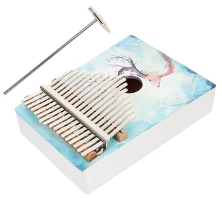 VICASKY 1satz Kalimba Daumenklavier Für Anfänger Töne Finger Piano Aus Langlebigem Material Musikinstrument Für Junge Mädchen Geschenkidee Für Musikliebhaber