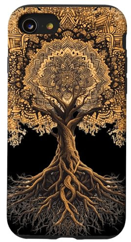 Artistic Mandala Tree of Life Art Case for iPhone SE (2020) / 7 / 8