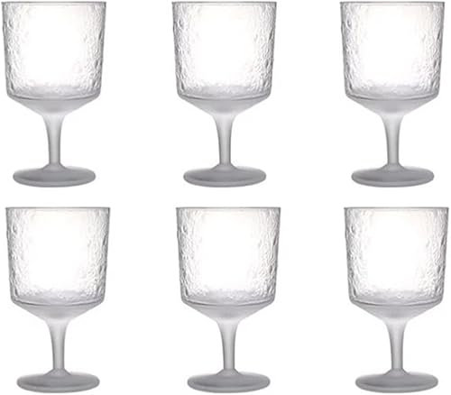 WZYYCV Chope Bière Verre à vin Verre Cristal Verres à Cocktail Verres à Whisky Ronds clairs 255 ML/8,6 oz Verrerie