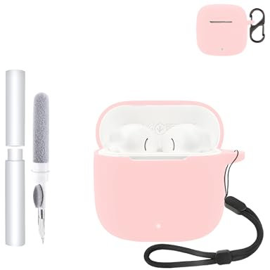 Silicone Protective Case for HUAWEI FreeBuds SE 2 Earbuds - Durable and Eco-Friendly Bluetooth Earphone Cover with Precise Holes and Charging Compatibility - Shock-proof, Comfortable Touch,Pink